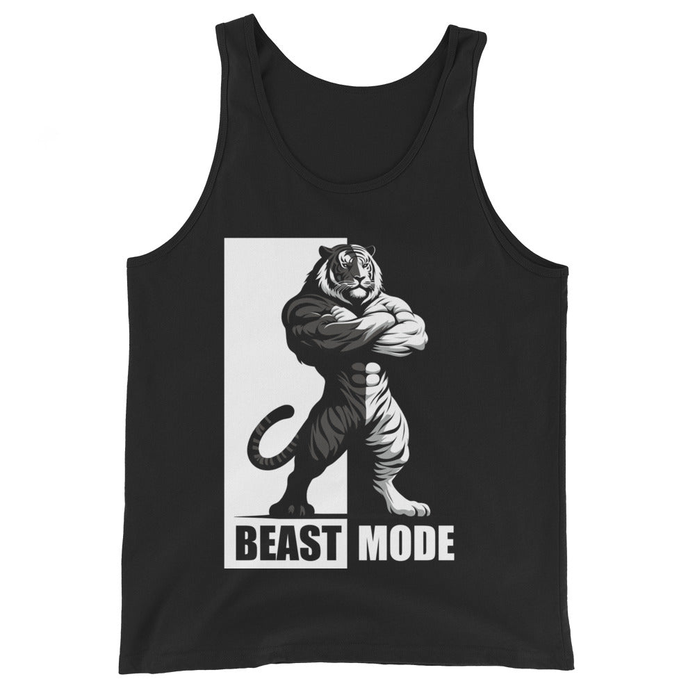 Camiseta tirantes tigre Beast Mode - ALLDesigns