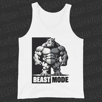 Camiseta tirantes hipopótamo Beast Mode