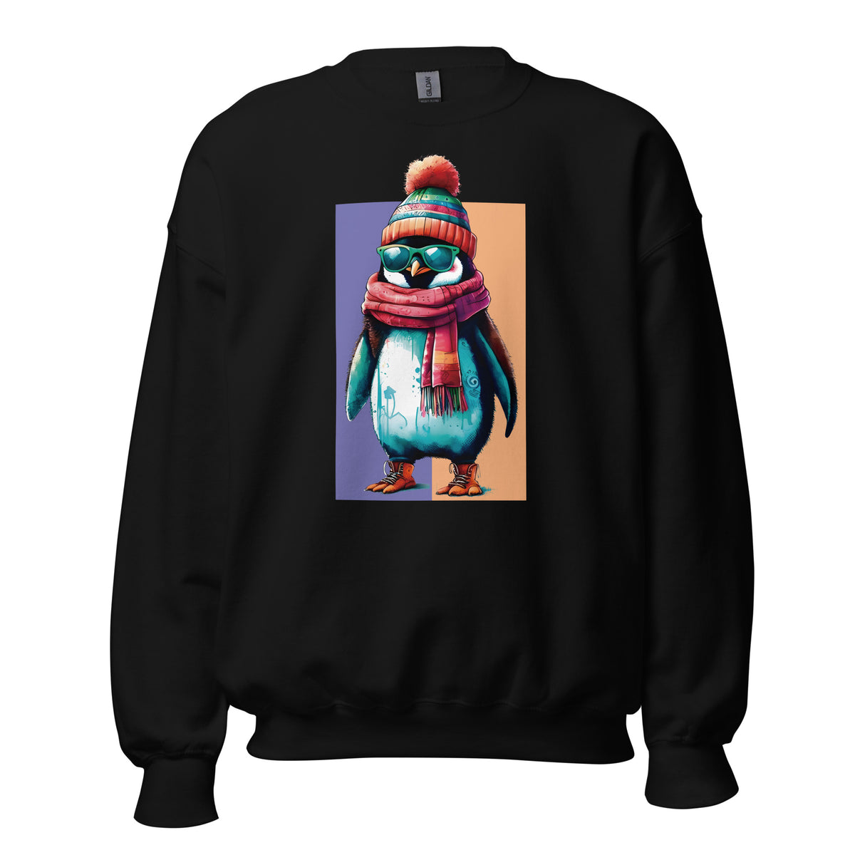 Sudadera pingüino hipster - ALLDesigns