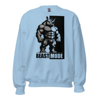 Sudadera rinoceronte Beast Mode - ALLDesigns