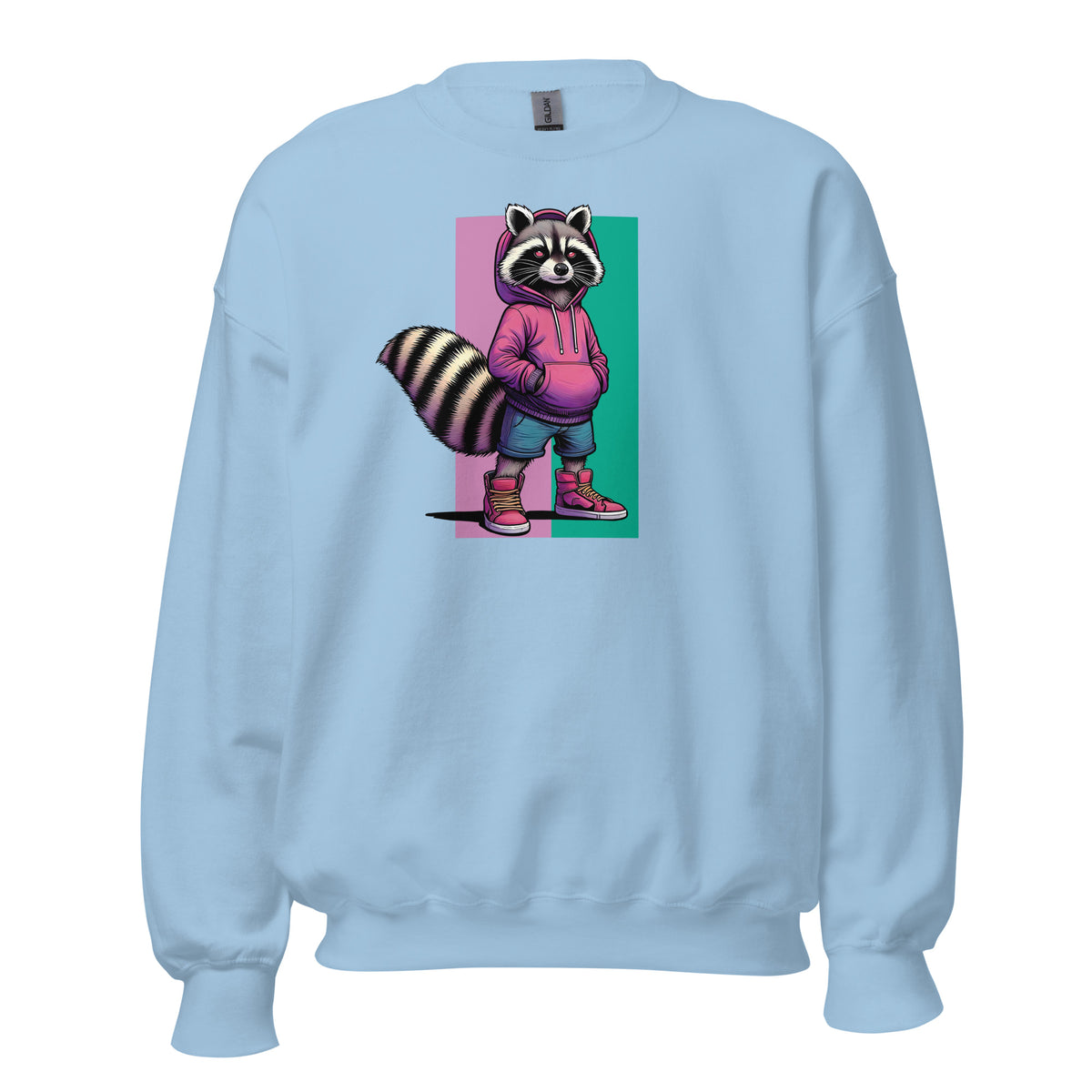 Sudadera mapache hipster - ALLDesigns