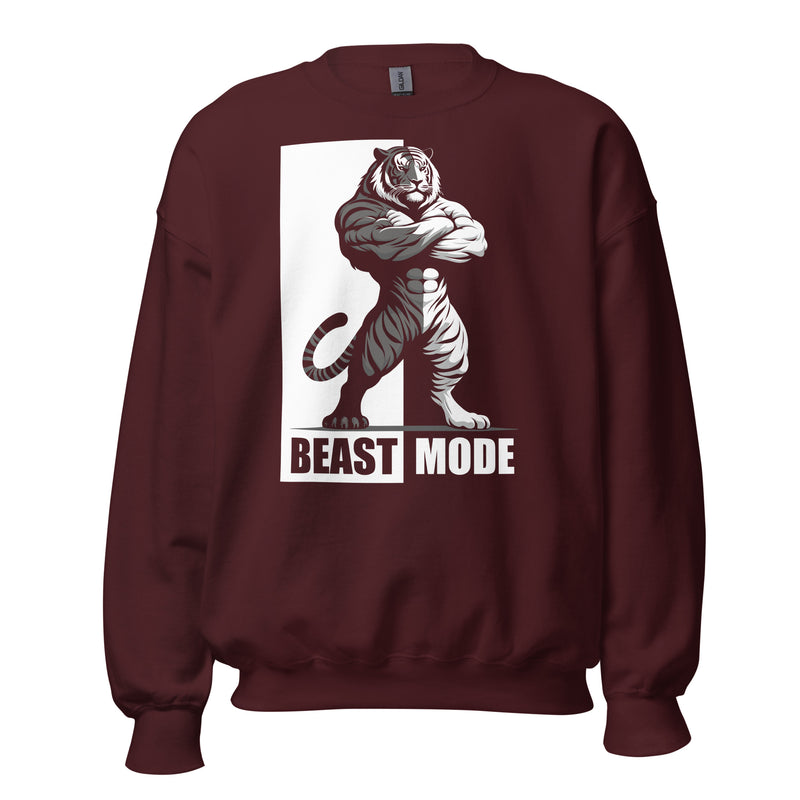 Sudadera tigre de bengala Beast Mode - ALLDesigns