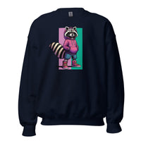 Sudadera mapache hipster - ALLDesigns