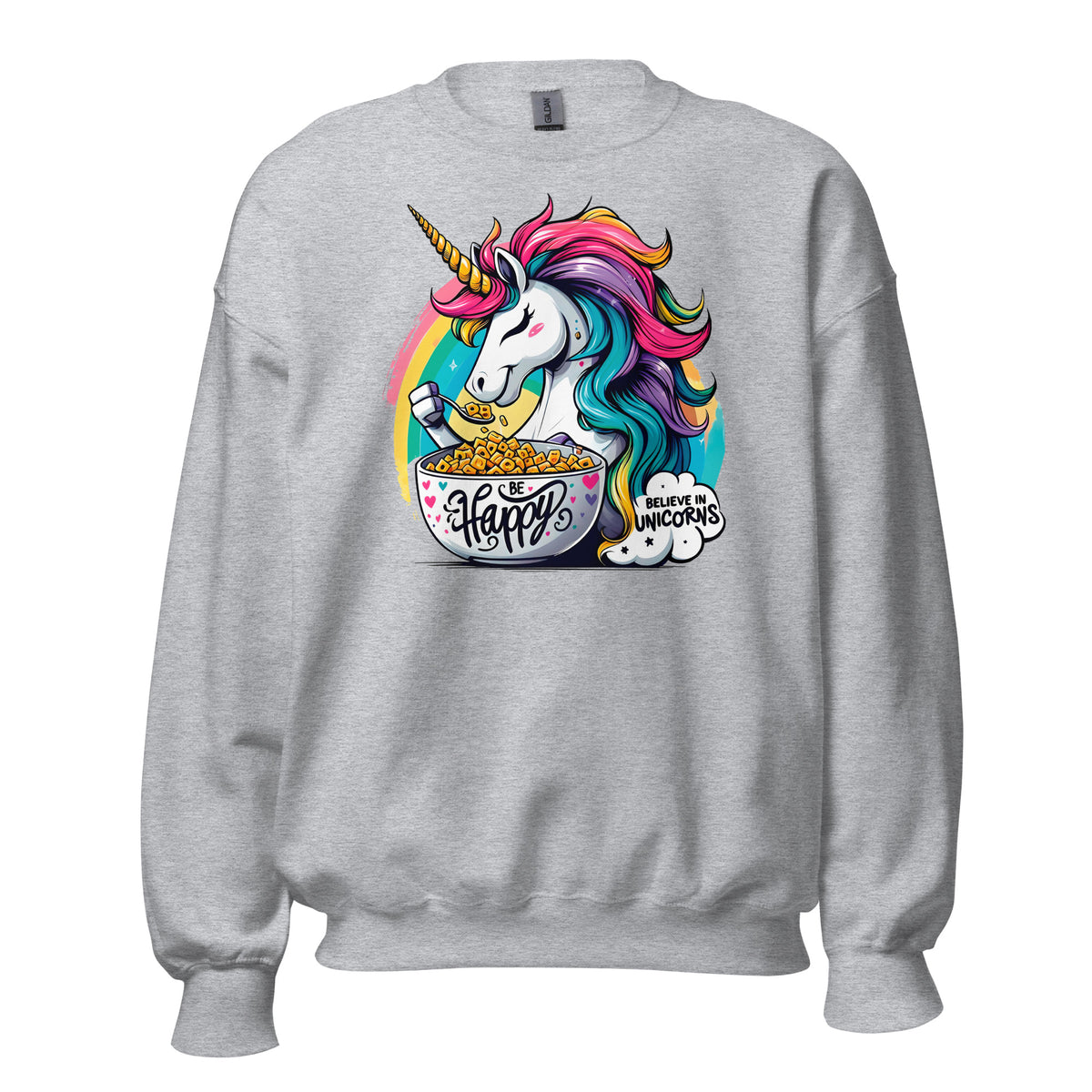 Sudadera unicornio arcoiris - ALLDesigns