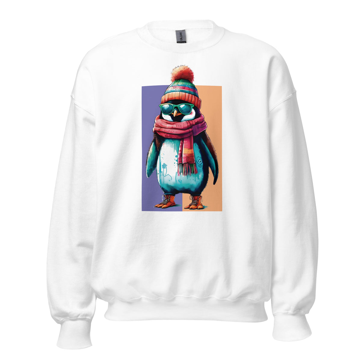 Sudadera pingüino hipster - ALLDesigns