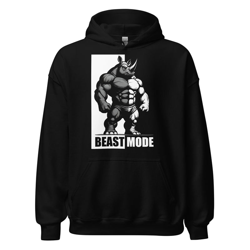 Sudadera con capucha rinoceronte Beast Mode - ALLDesigns