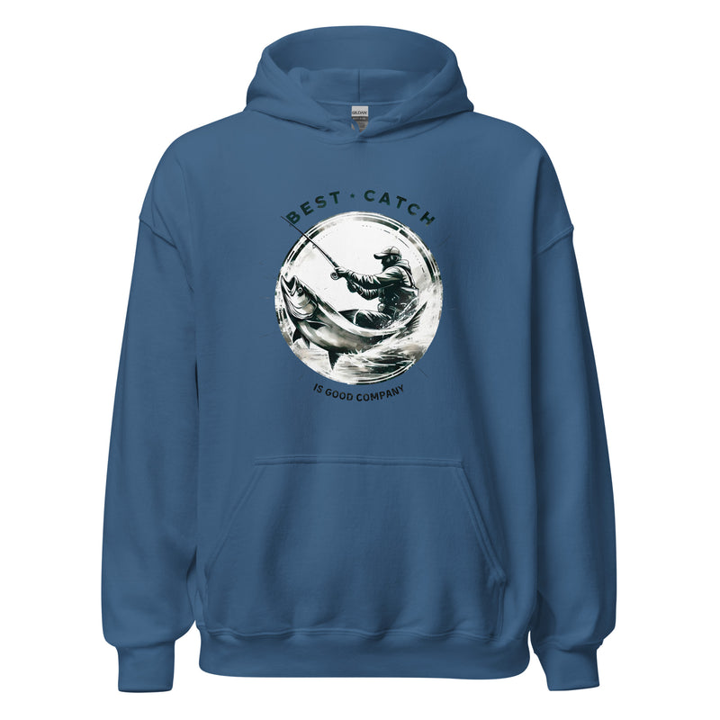 Sudadera con capucha pesca en compañía - ALLDesigns