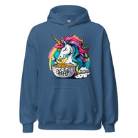 Sudadera con capucha unicornio arcoíris - ALLDesigns