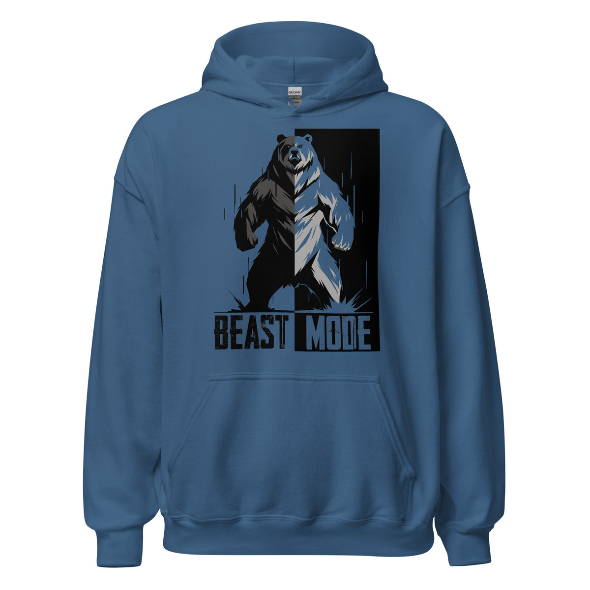 Sudadera con capucha oso Beast Mode - ALLDesigns