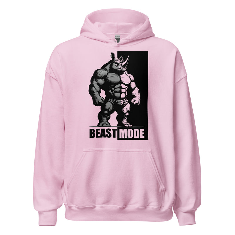 Sudadera con capucha rinoceronte Beast Mode - ALLDesigns