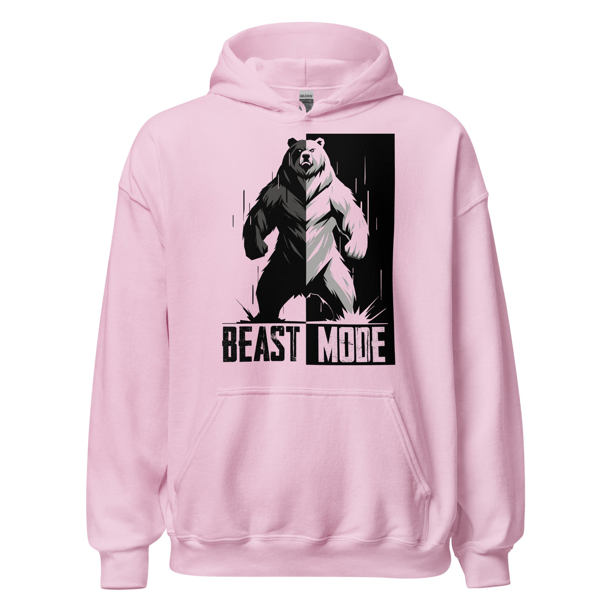 Sudadera con capucha oso Beast Mode - ALLDesigns