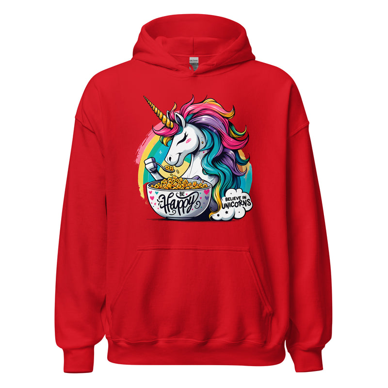 Sudadera con capucha unicornio arcoíris - ALLDesigns