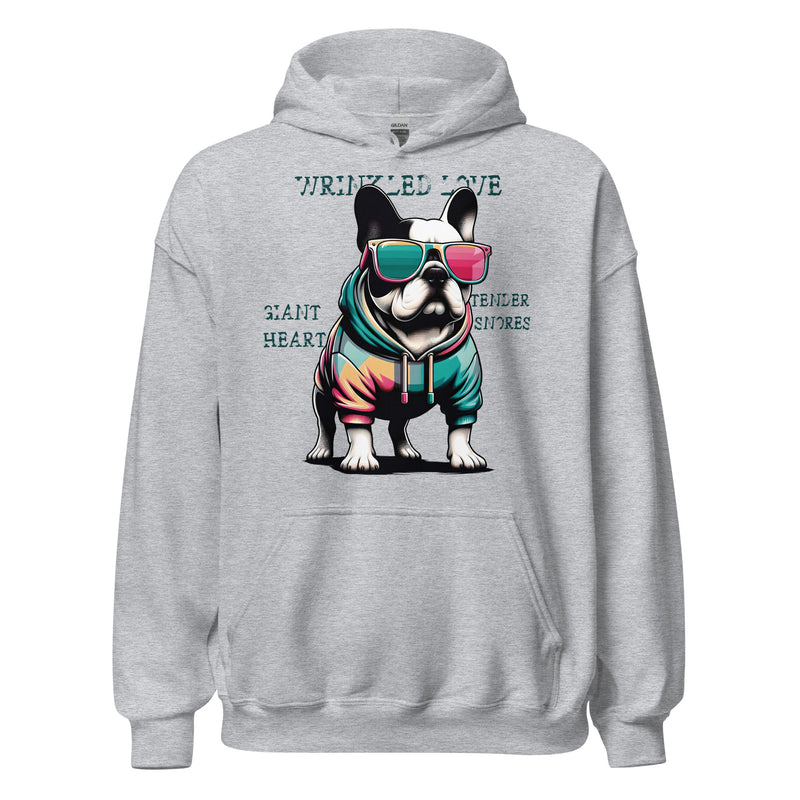 Sudadera con capucha bulldog francés - ALLDesigns