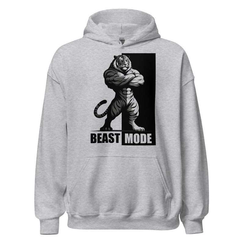 Sudadera con capucha tigre Beast Mode - ALLDesigns