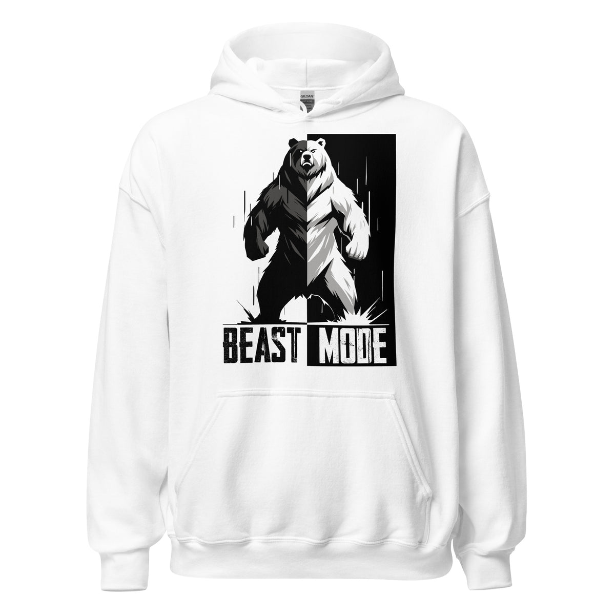 Sudadera con capucha oso Beast Mode - ALLDesigns