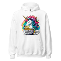 Sudadera con capucha unicornio arcoíris - ALLDesigns