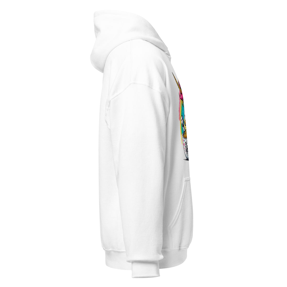 Sudadera con capucha unicornio arcoíris - ALLDesigns