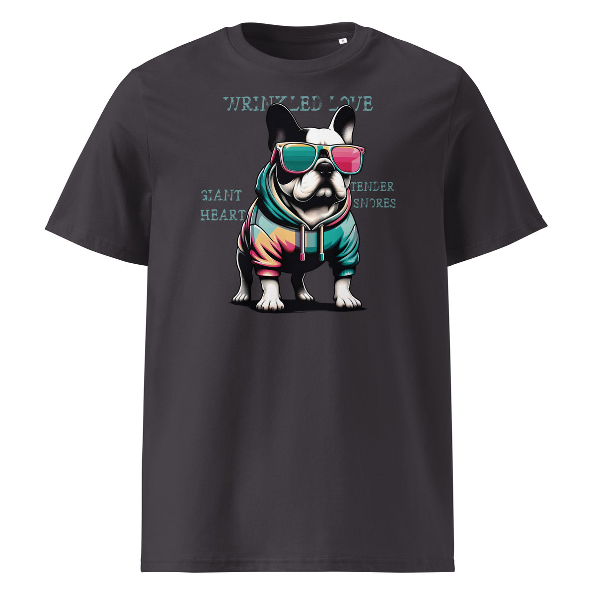 Camiseta orgánica bulldog francés - ALLDesigns