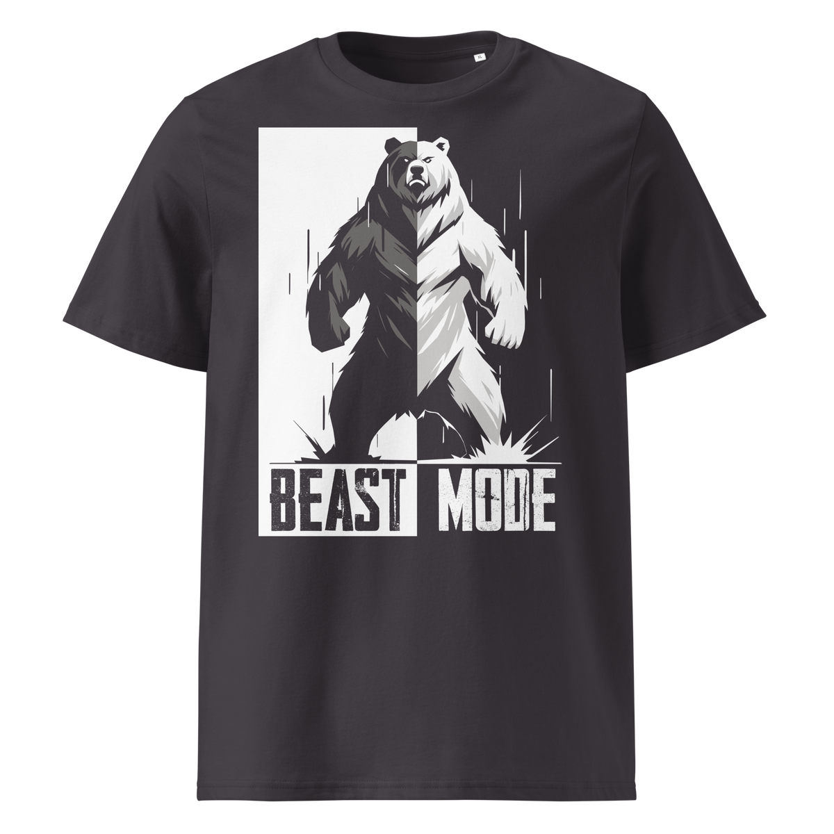 Camiseta orgánica oso Beast Mode