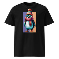 Camiseta orgánica pingüino hipster - ALLDesigns