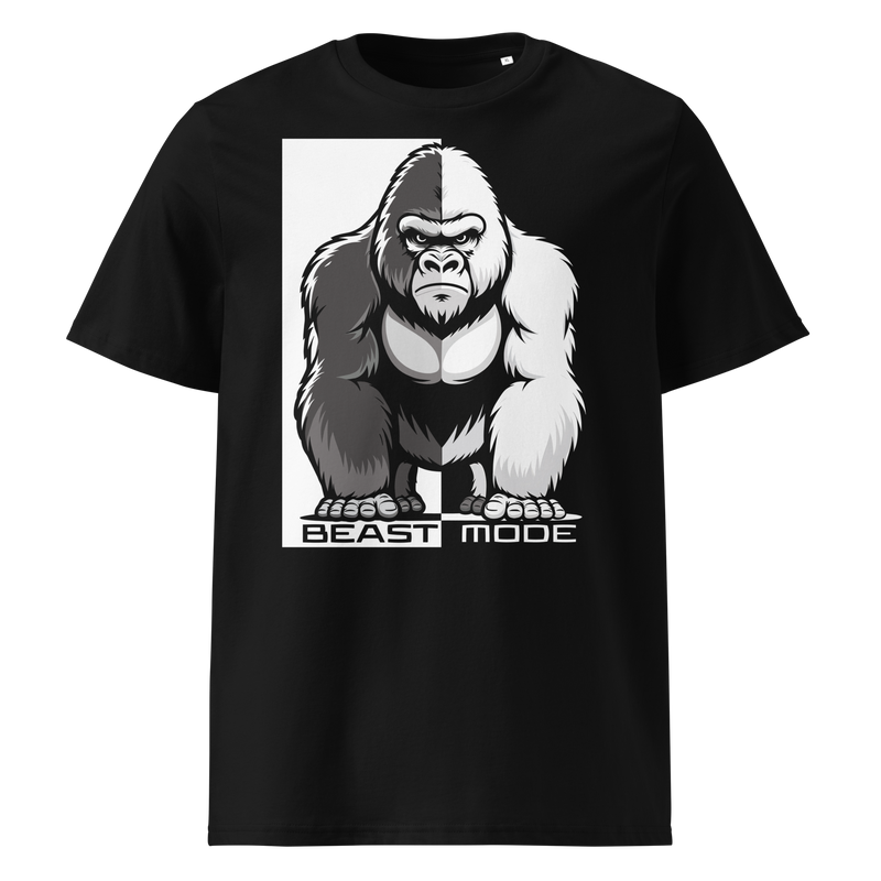 Camiseta orgánica gorila Beast Mode