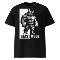 Camiseta orgánica rinoceronte Beast Mode