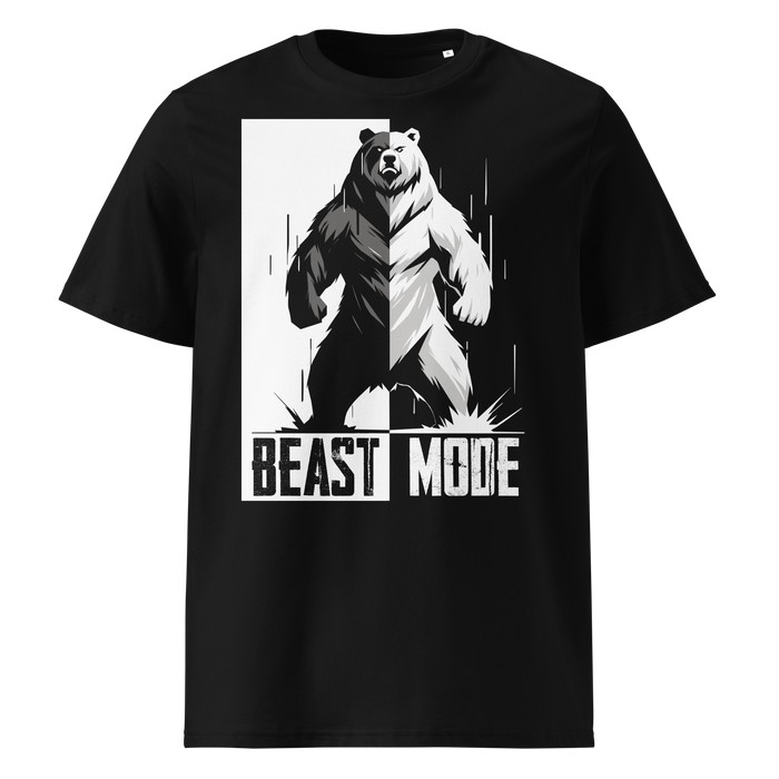 Camiseta orgánica oso Beast Mode