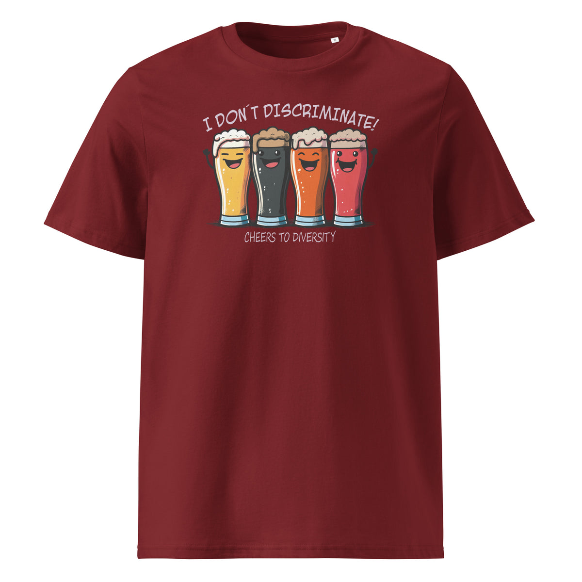 Camiseta orgánica cervezas - ALLDesigns