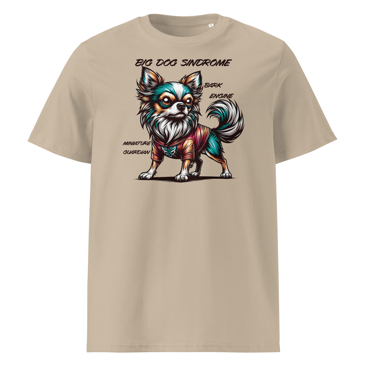 Camiseta orgánica chihuahua épico - ALLDesigns