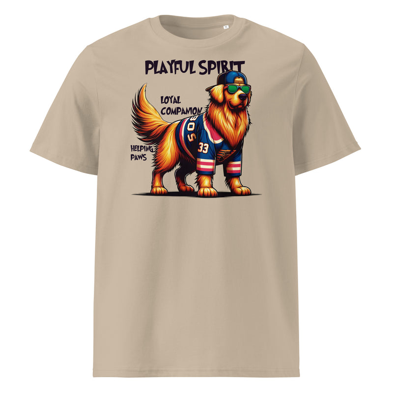 Camiseta orgánica golden retriever - ALLDesigns