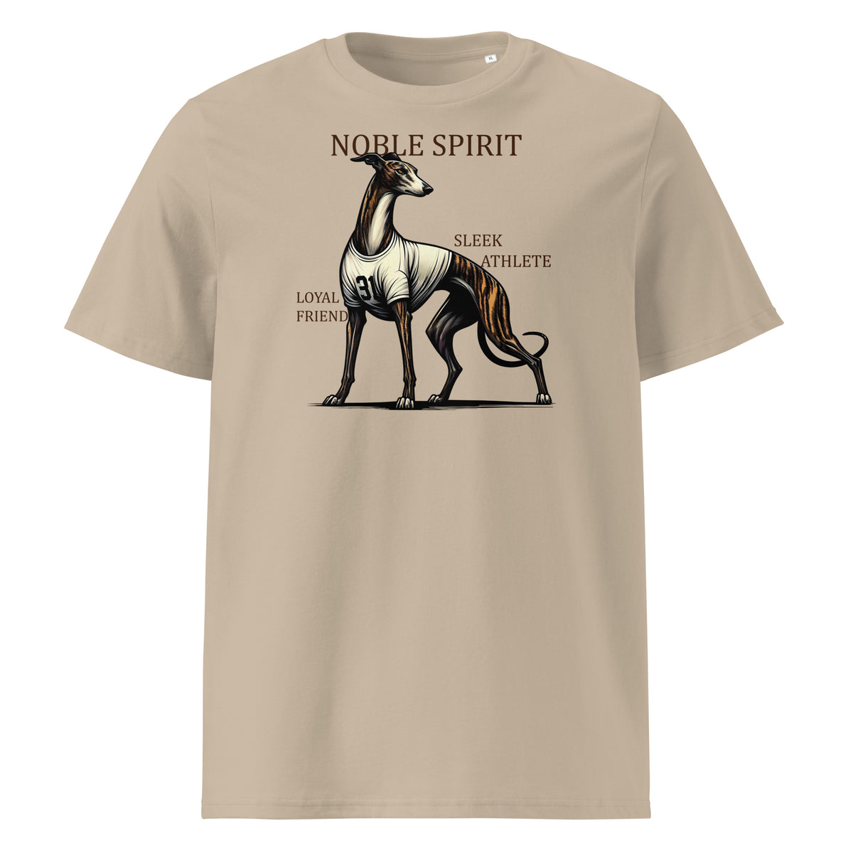 Camiseta orgánica galgo español - ALLDesigns