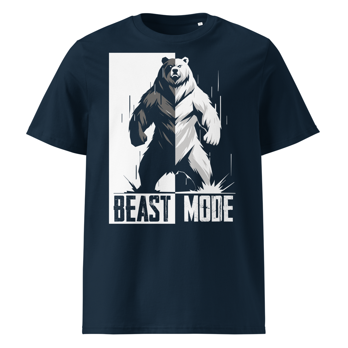 Camiseta orgánica oso Beast Mode