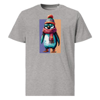 Camiseta orgánica pingüino hipster - ALLDesigns