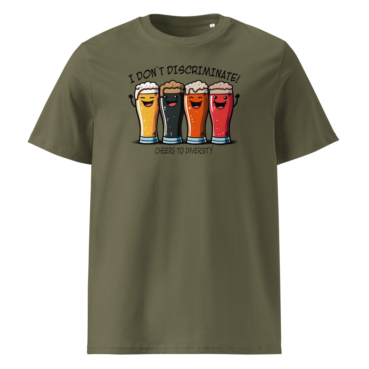 Camiseta orgánica cervezas - ALLDesigns