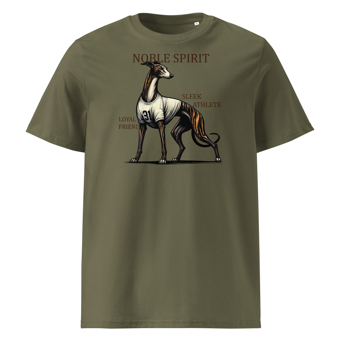 Camiseta orgánica galgo español - ALLDesigns