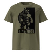 Camiseta orgánica rinoceronte Beast Mode