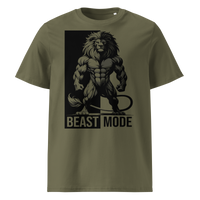 Camiseta orgánica león Beast Mode