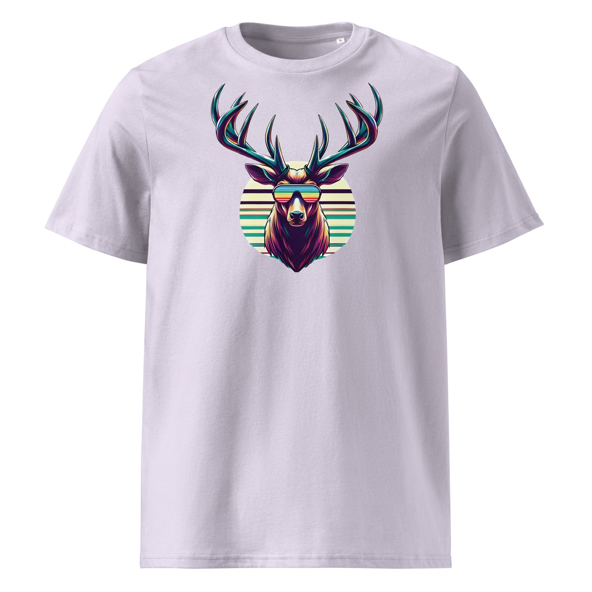 Camiseta orgánica ciervo hipster - ALLDesigns