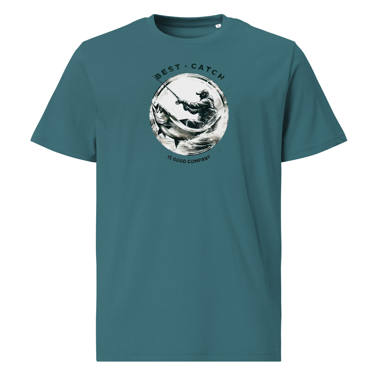 Camiseta orgánica pesca - ALLDesigns