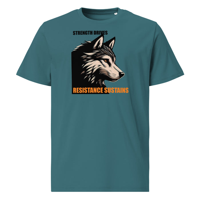 Camiseta orgánica lobo - ALLDesigns