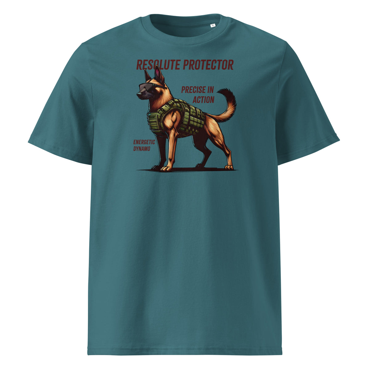 Camiseta orgánica pastor belga malinois - ALLDesigns