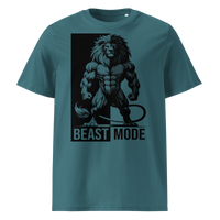 Camiseta orgánica león Beast Mode