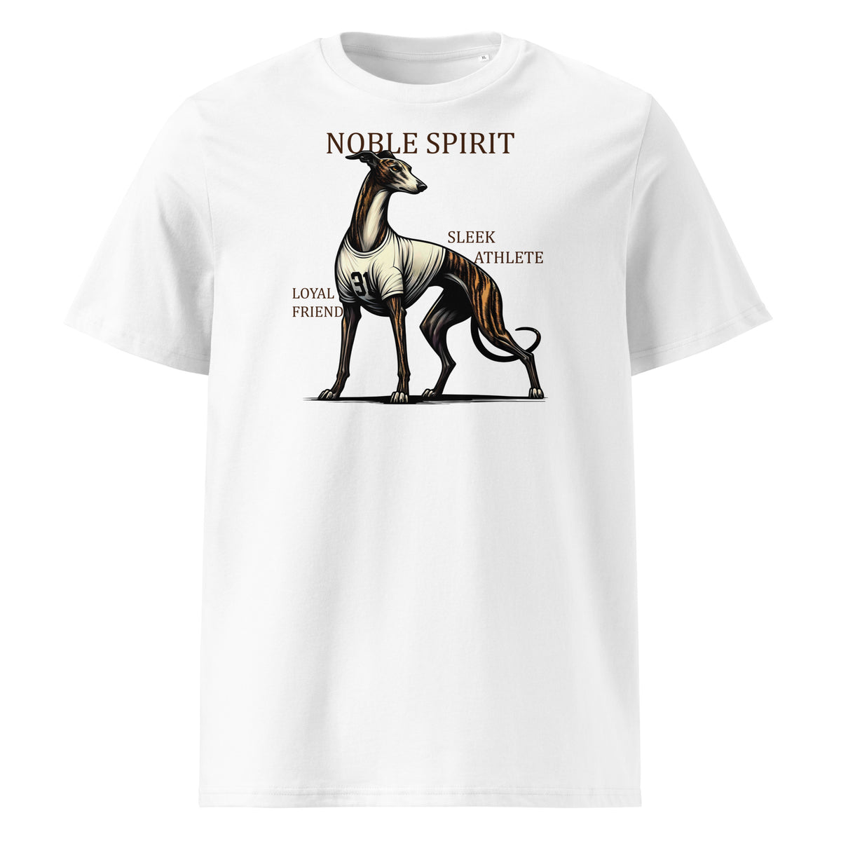 Camiseta orgánica galgo español - ALLDesigns