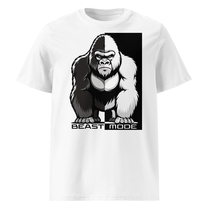 Camiseta orgánica gorila Beast Mode