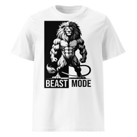 Camiseta orgánica león Beast Mode